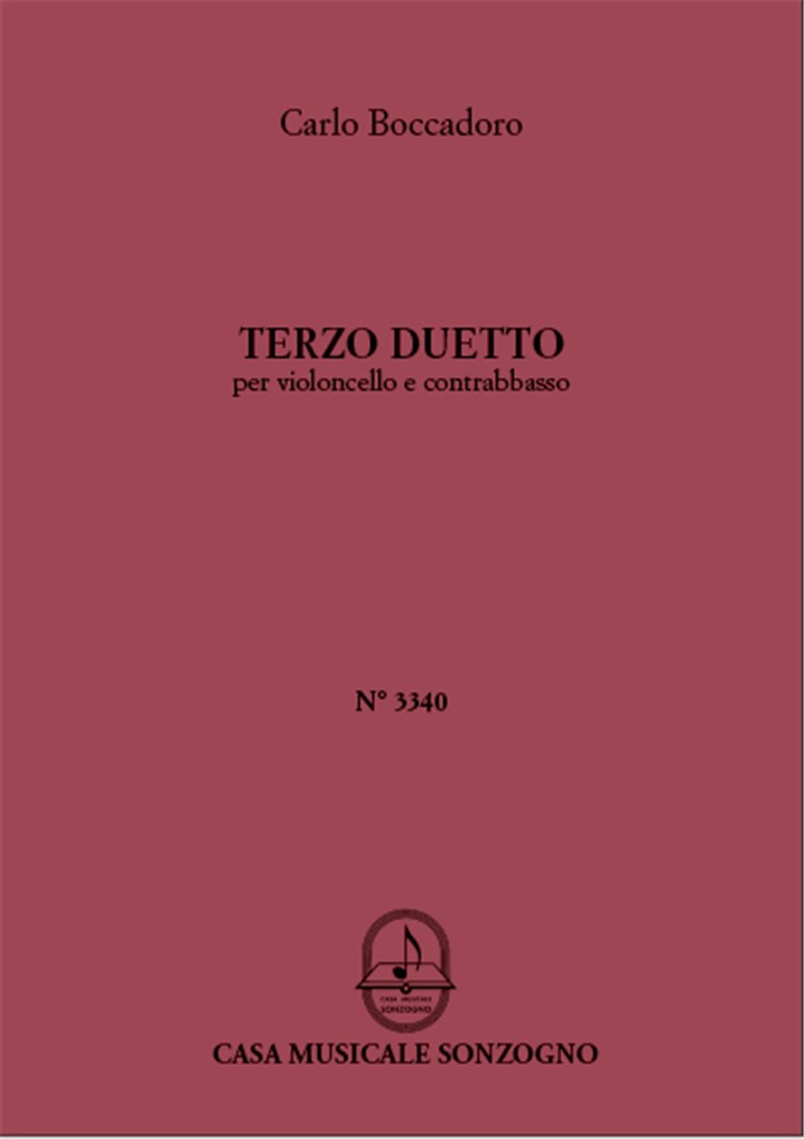 Terzo Duetto, per Violoncello e Contrabbasso